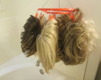 Assorted Wigs, Various Color Shades