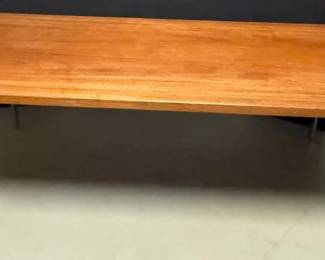 004 Hans J. Wegner for Andr. Tuck Teak Coffee Table MidCentury Modern Masterpiece