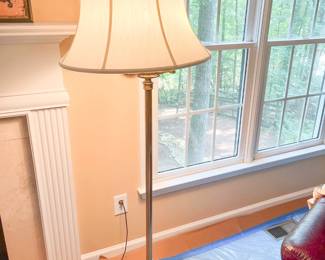 Floor Lamp - Brass - 4 light- dimmable lights