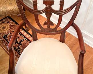 Maitland Smith Dining Room Chairs, Sold with Table as Set