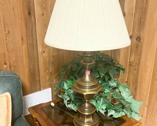 Table Lamp Vintage - Brass #2