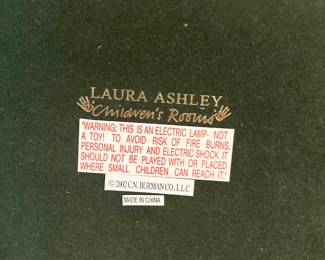 Laura Ashley Lamp Marking