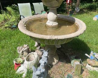 One of several fountains