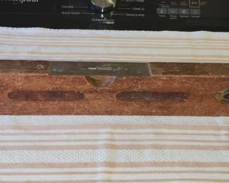 Antique wooden level