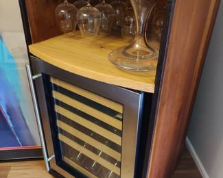 Beautiful wine fridge