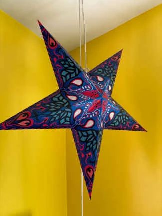 01 24 Hanging Star Paper Lantern
