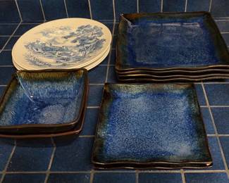 05 Lot Of 4 Wedgwood Countryside Collectible Plates And More