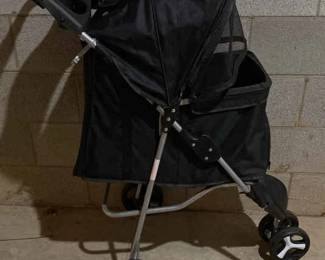 Black Foldable Pet Stroller
