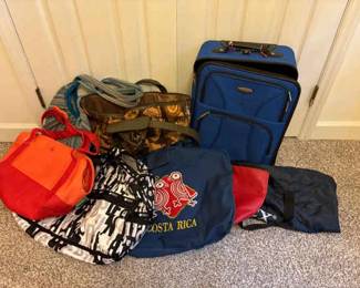 Suitcase And Bag Lot