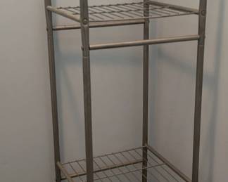 Free Standing Metal Bathroom Shelf