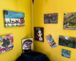 Small Vibrant Wall Art