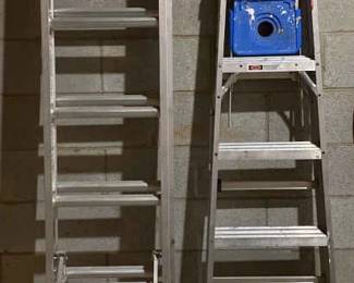 Set Of Werner Ladders One Extension Ladder And One Folding Ladder