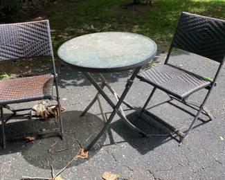 Small Patio Table And Chairs Set