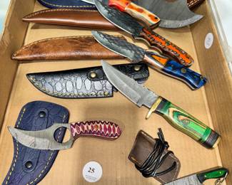 Hand Made Cutlery/Knives Orlando Estate Auction