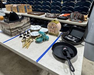 Cast Iron Pans Stetson Hat and Home Goods Orlando Estate Auction