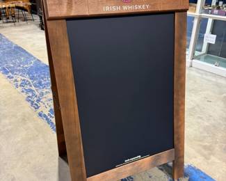 Jameson A-frame Chalkboard Orlando Estate Auction