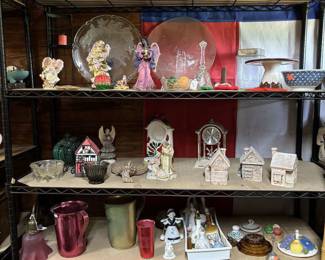 Vintage figurines and decorative pieces