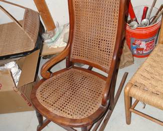 Cane Rocking Chair