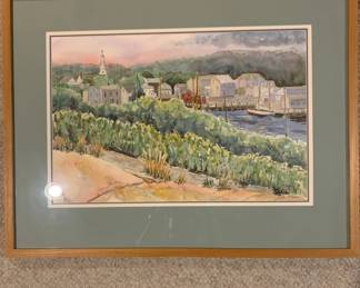 Susan W Daly, original watercolor