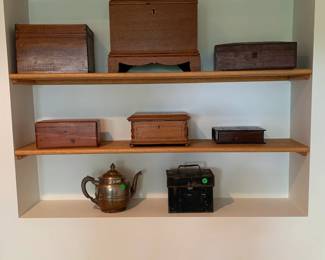 Fabulous Antique Wooden Boxes