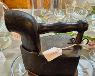 Vintage Iron and stand.