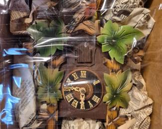 Working Black Forest Greman Cuckoo Clock.