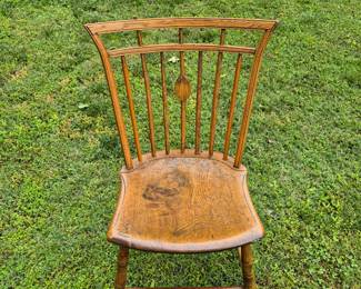 Vintage small chair, solid.