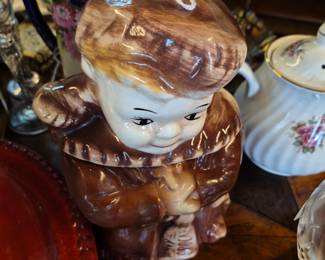 Monk Cookie Jar.