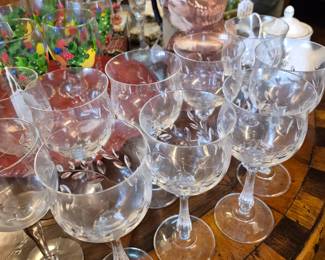 Glasswear and Carnival Glass.