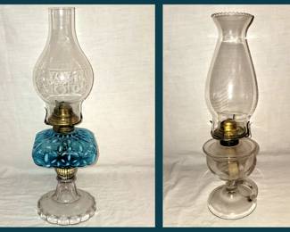 Hobbs Snowflake Oil Lamp