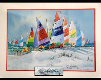 Richard E Williams Signed Print, Richard E Williams is a Known Artist
