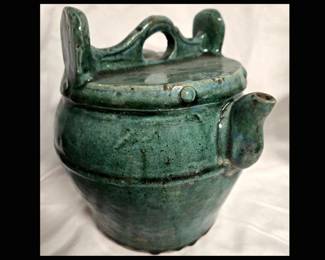 Shiwan Teapot in Great Condition, possibly Qing Dynasty