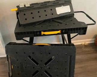 133 DeWalt Folding Workbenches