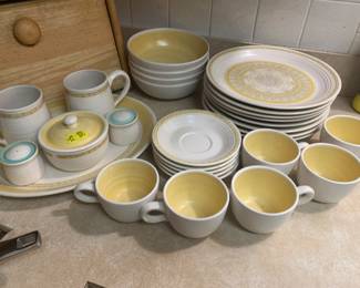 Gorgeous full vintage stoneware set