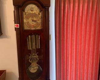 Howard miller grandfather clock in like new condition