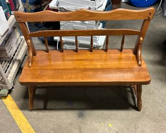 Wood Bench