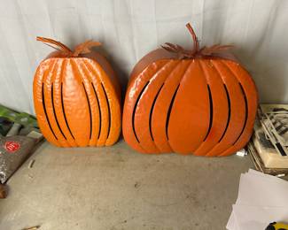 Metal Pumpkins