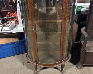 Rounded Glass Cabinet