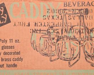 Roly Poly Caddy Beverage Set