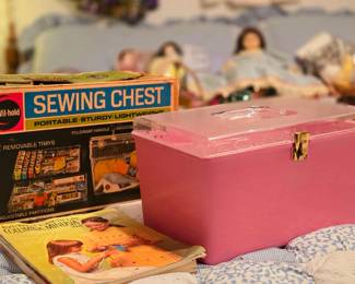 Pink Sewing Chest