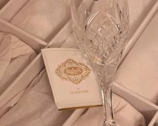 New in Box Shannon Crystal | Godinger Dublin (12) Wine Set