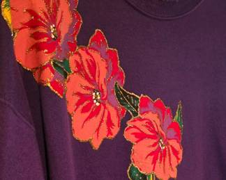 Vintage Applique Shirts & Sweatshirts