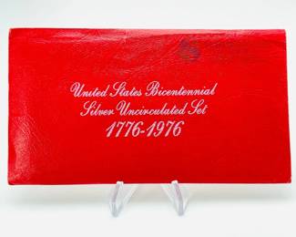 1976 US Mint Bicentennial Silver Uncirculated Coin Set