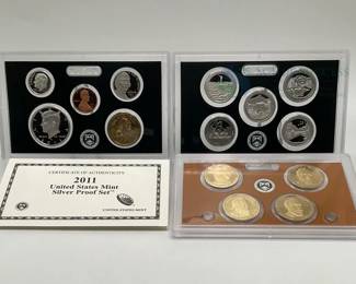 2011 United States Mint Silver Proof Set