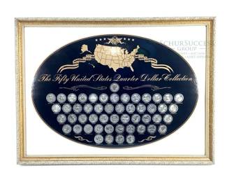 Fifty United States Quarter Dollar Collection