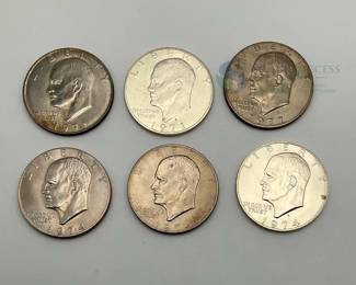 1971, 1974, 1977 Eisenhower Dollars