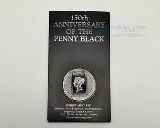 Penny Black 150th Anniversary Commemorative Coin