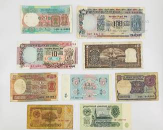 Collection of Global Banknotes