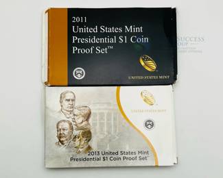 2011 & 2013 US Mint Proof Sets
