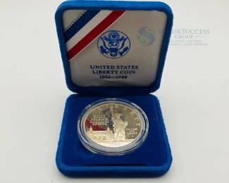 1986-S Ellis Island Liberty Commemorative Proof Coin